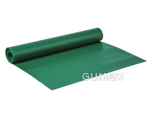 Technická fólie pro galanterní výrobky 842, tloušťka 0,3mm, šíře 1400mm, 49°ShD, desén D62, PVC, +5°C/+40°C, zelená (7061)